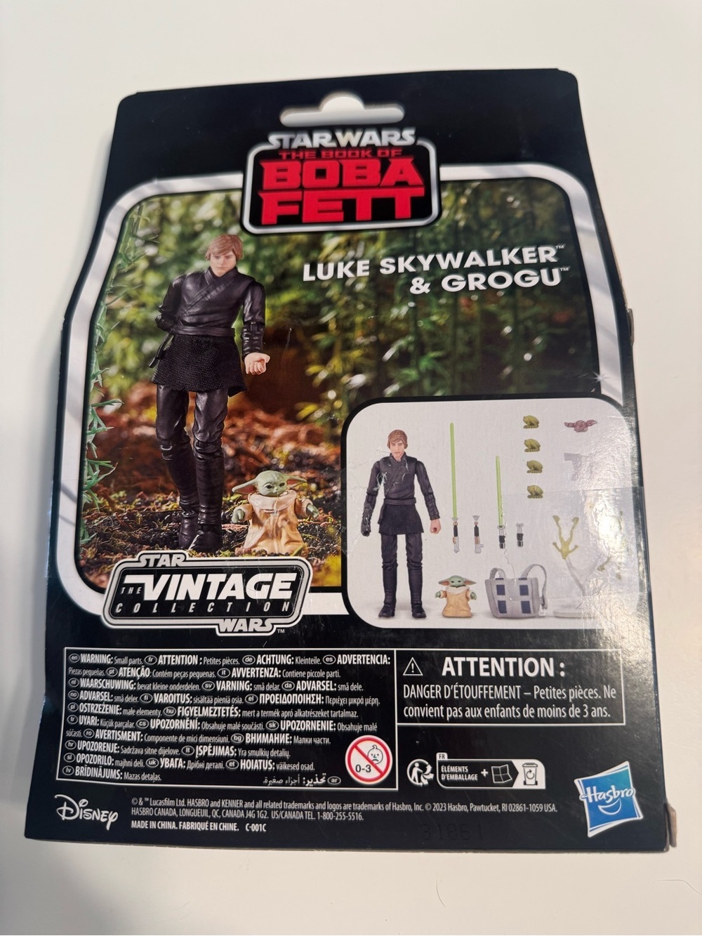 Star Wars Boba Fett Luke Skywalker & Grogu Figurine - Picture 2 of 3